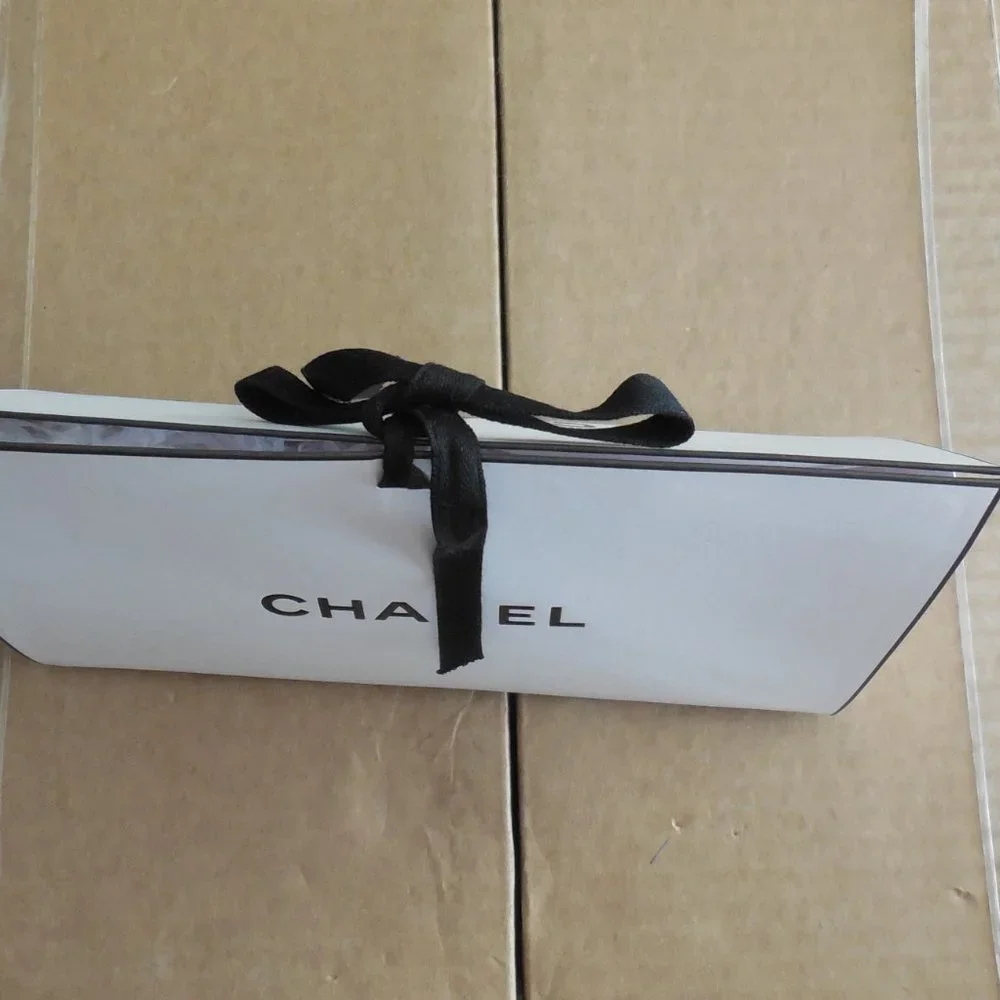 CHANEL Triangle Gift Box Empty 8.75x5.5x3" - Picture 7 of 12